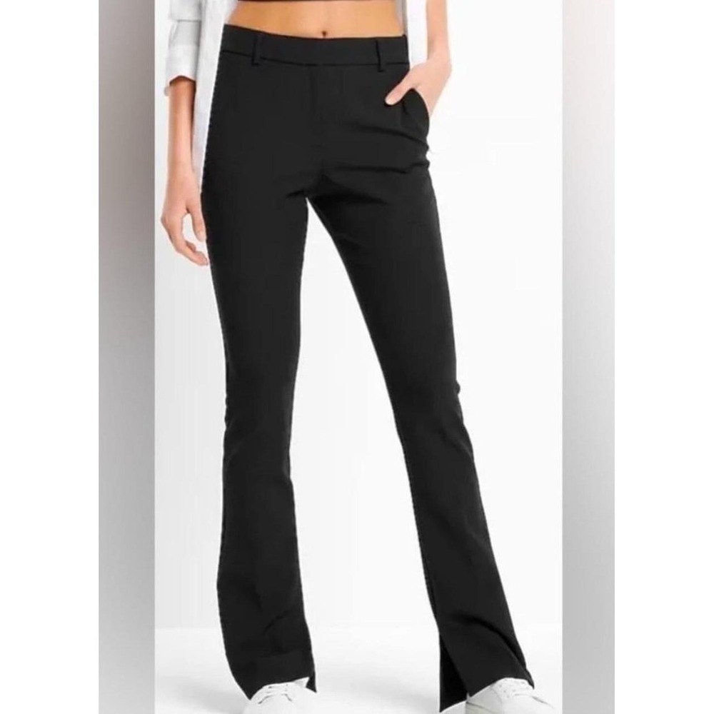 NWT Express Columnist Mid Rise Business Casual Barely Boot Cut Chino Pants